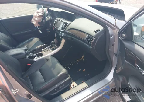 2016 Honda Accord Ex-L V-6 from USA, damaged, VIN 1HGCR3F85GA022390